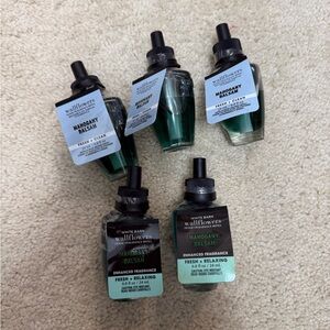 NEW NWT 5 Bath & Body Works Refills - Mahogany Balsam